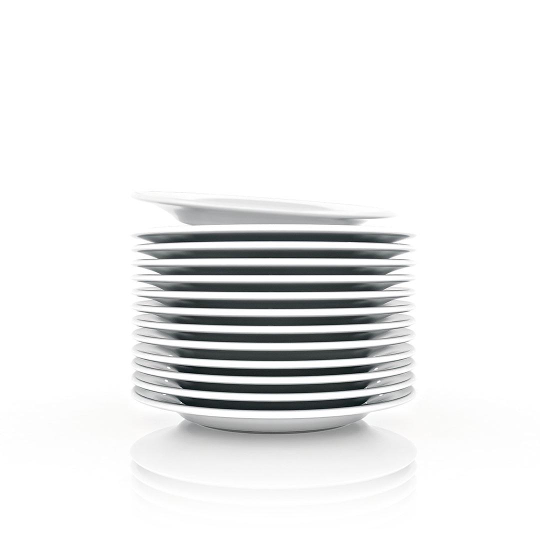 Plates stack of plates