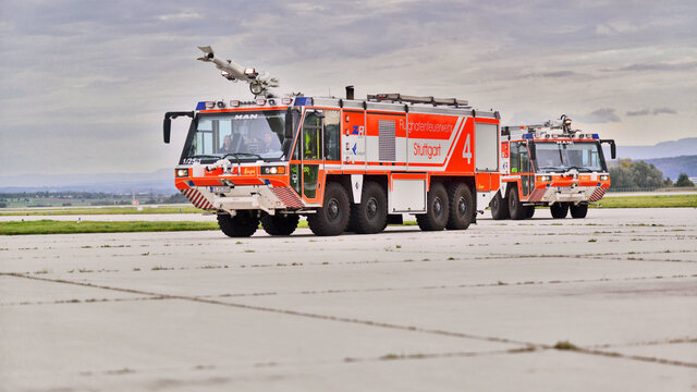 Airport fire service Airport fire service Stuttgart